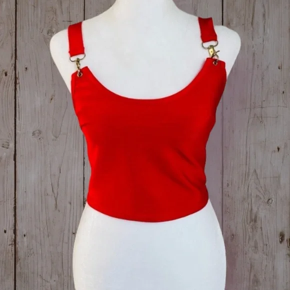 Wow Couture Sexy Neckline Bandage Crop top - Picture 4 of 9